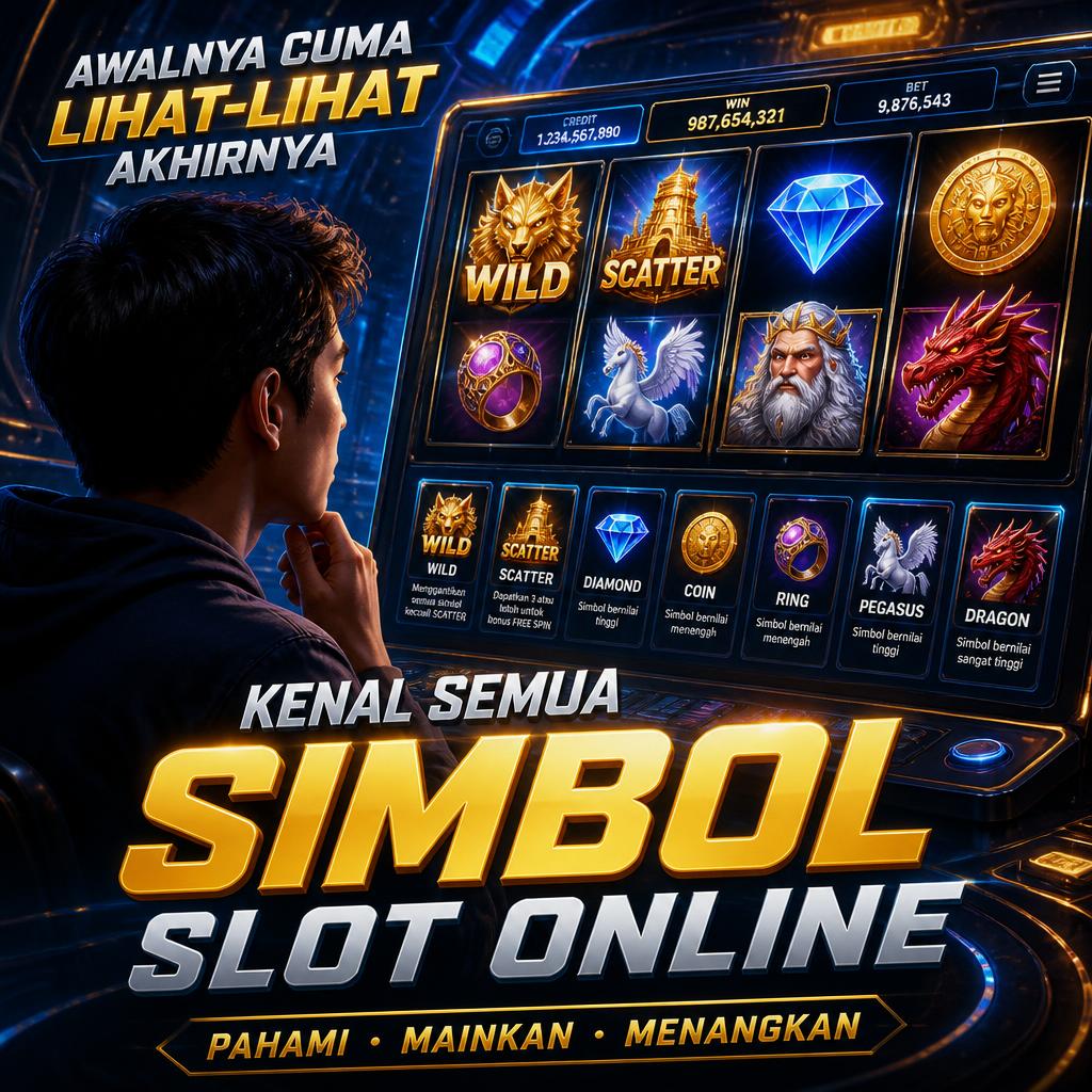 Awalnya Cuma Lihat-Lihat, Akhirnya Kenal Semua Simbol Slot Online