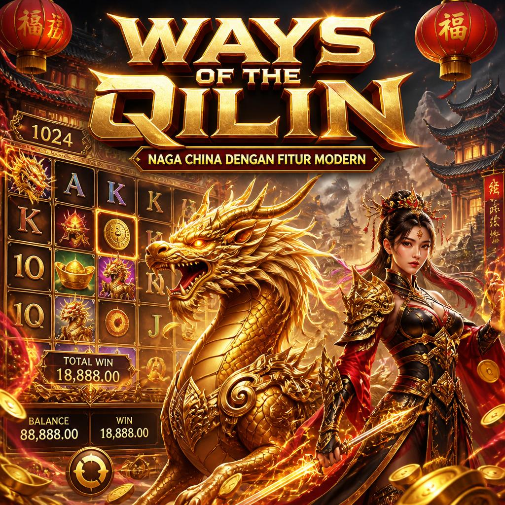 Ways of the Qilin: Naga China dengan Fitur Modern yang Membawa Sensasi Slot Fantasi